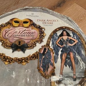 Dark Angel's Desire DELUXE Costume with Wings In Character Costumes